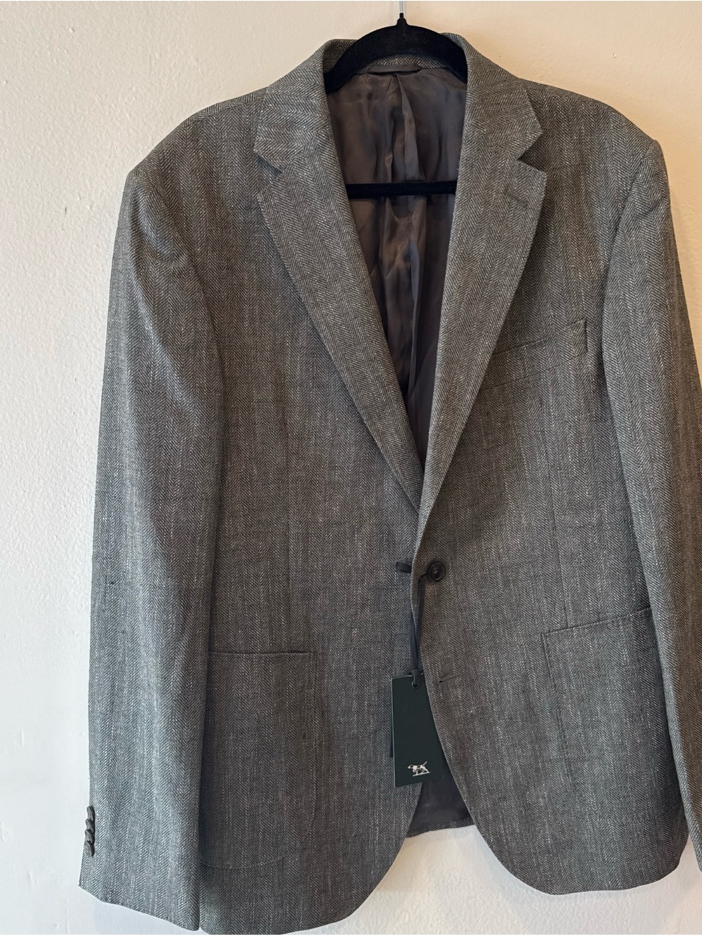 Rodd & Gunn Textured Single-Breasted XL Men’s Sport Coat XL Light Brown/Green